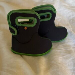 Baby Bogs II Navy and Green